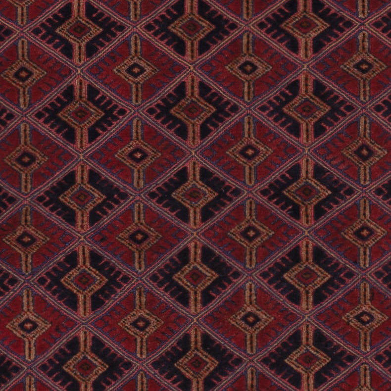 Kelim Teppich - Oriental - 177 x 154 cm - dunkelrot