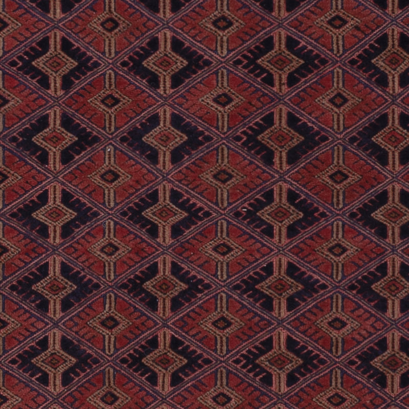 Kelim Teppich - Oriental - 193 x 155 cm - dunkelrot