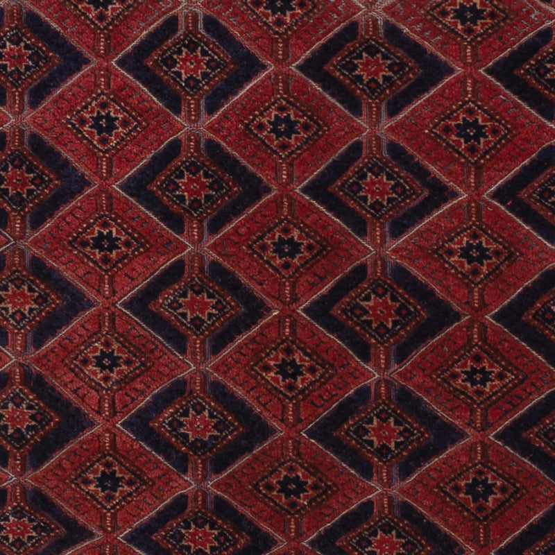 Kelim Teppich - Oriental - 206 x 156 cm - dunkelrot