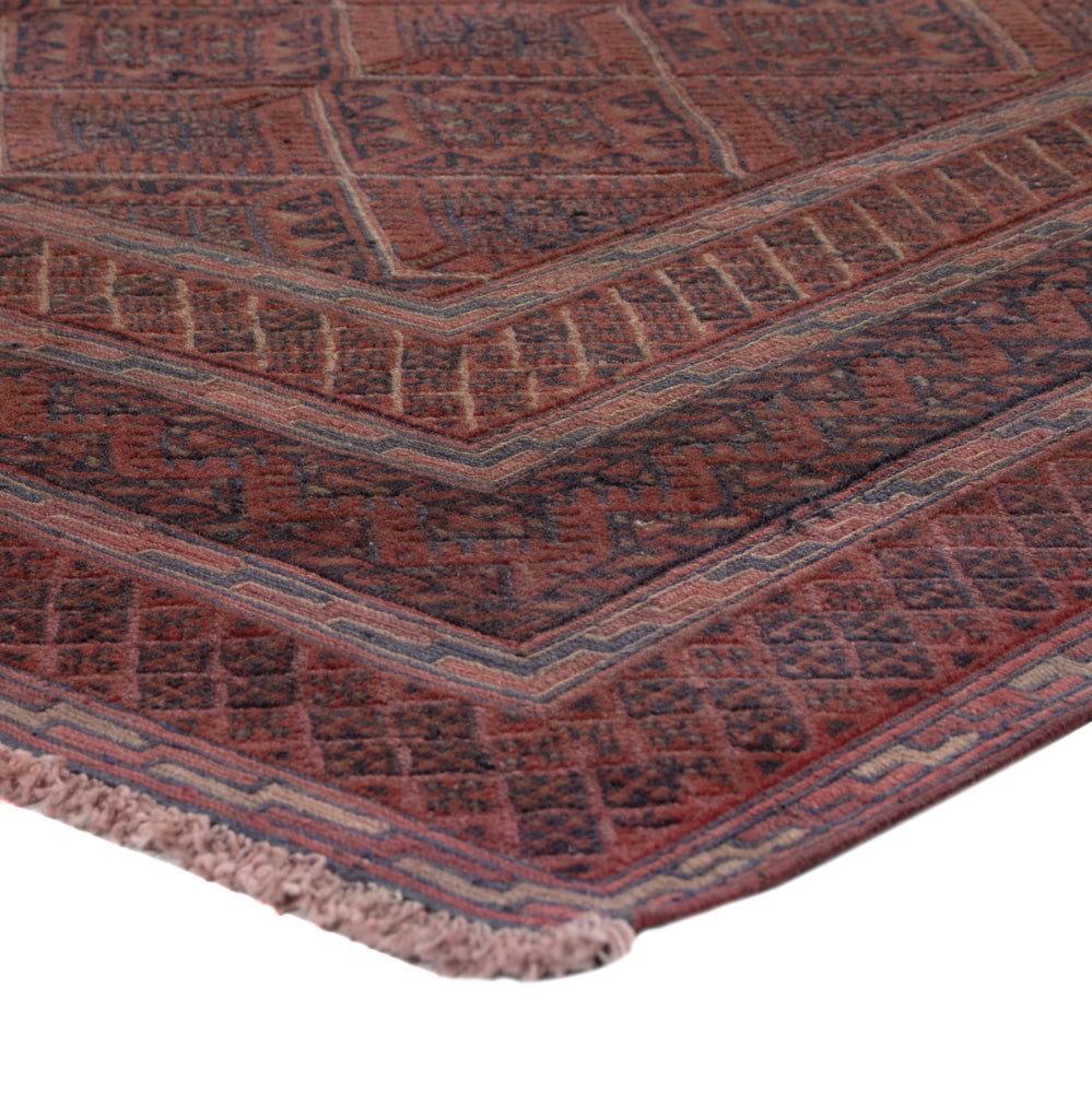Kelim Teppich - Oriental - 177 x 135 cm - dunkelrot