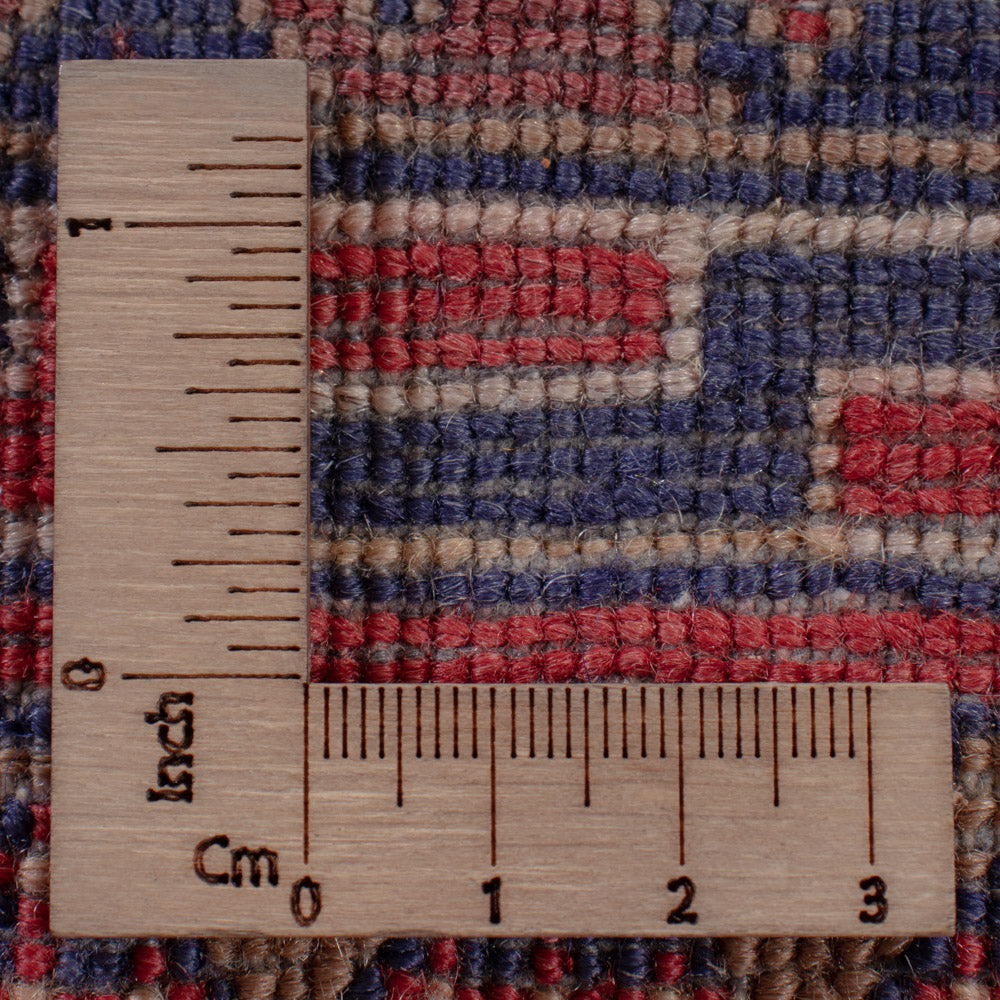 Kelim Teppich - Oriental - 198 x 139 cm - dunkelrot