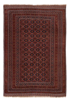 Kelim Teppich - Oriental - 207 x 140 cm - dunkelrot