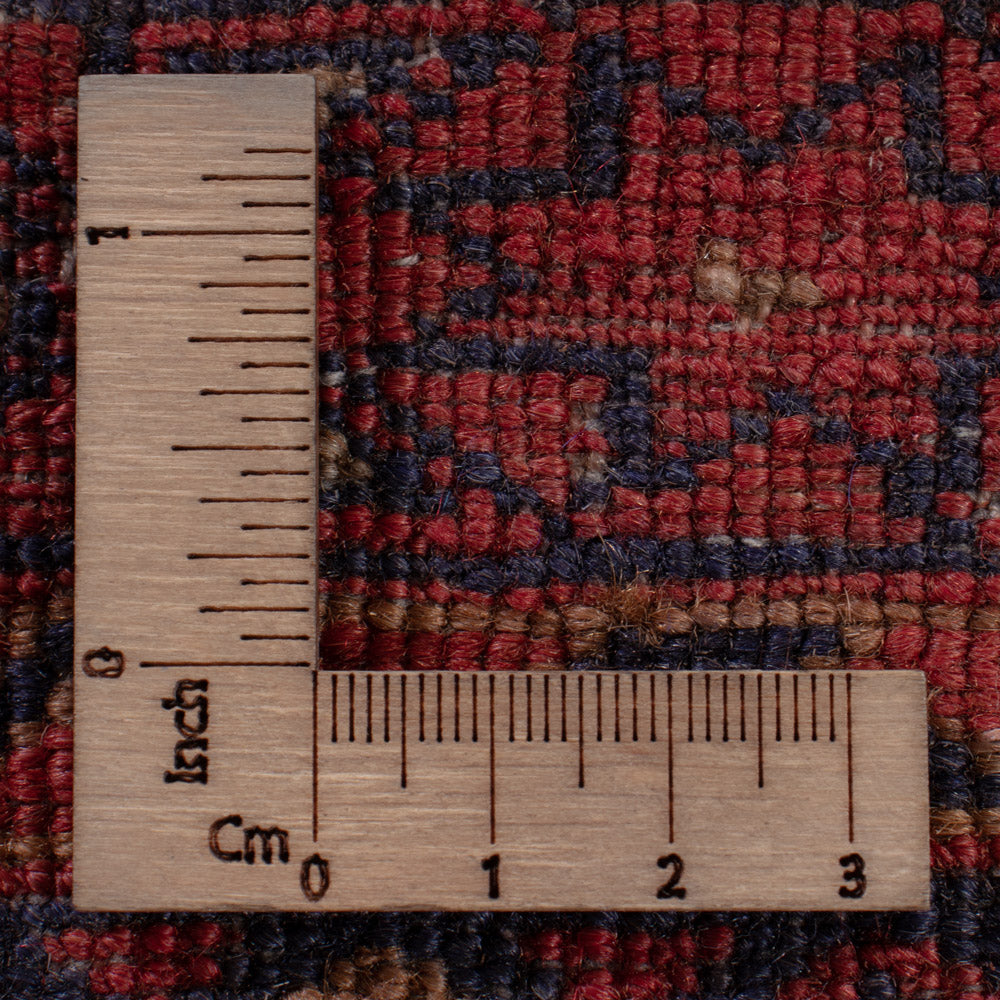 Kelim Teppich - Oriental - 196 x 156 cm - dunkelrot