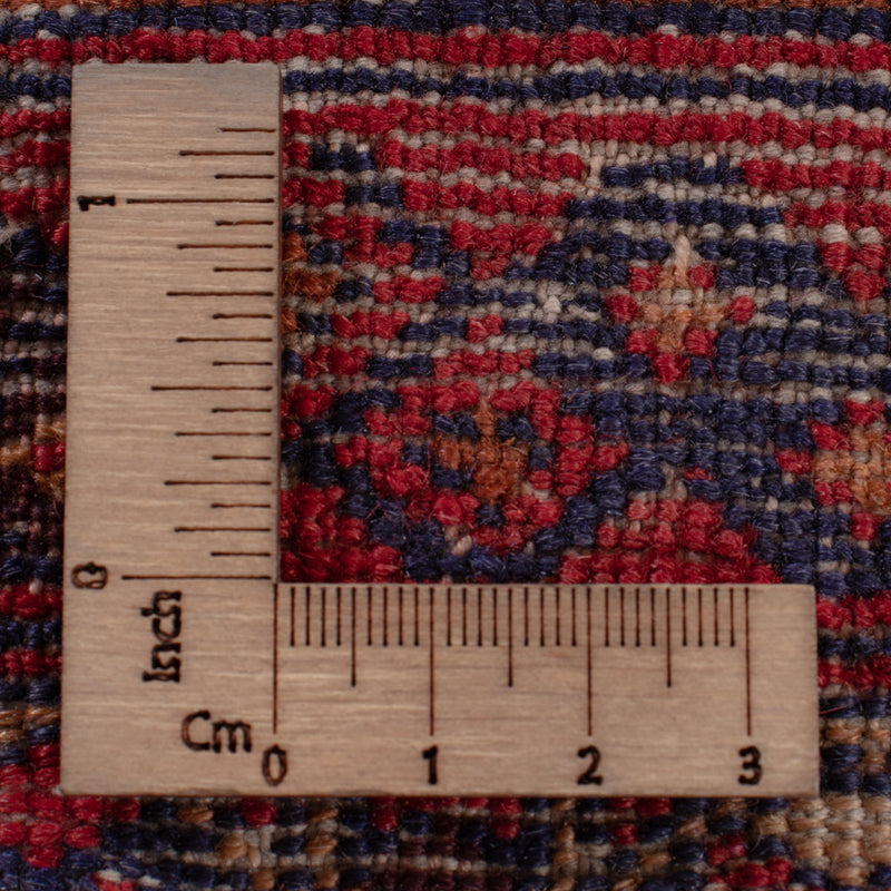 Kelim Teppich - Oriental - 195 x 159 cm - dunkelrot