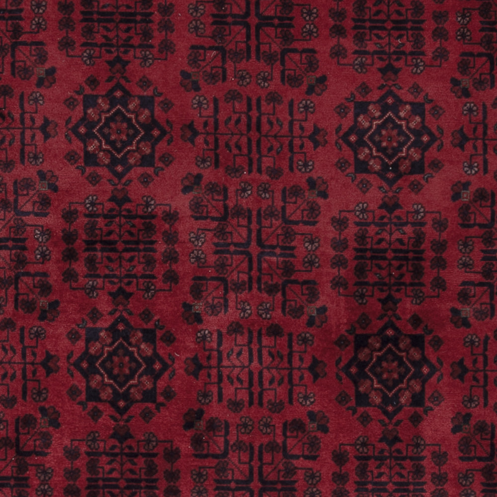 Afghan Teppich - Royal - 290 x 198 cm - dunkelrot