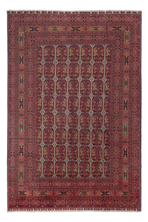 Afghan Teppich - Royal - 288 x 194 cm - dunkelrot