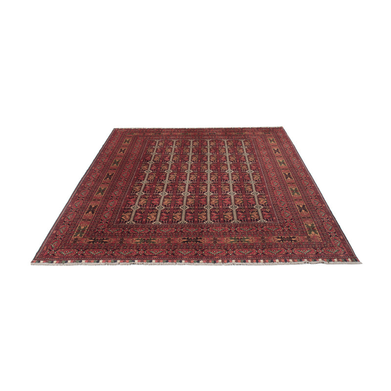Afghan Teppich - Royal - 288 x 194 cm - dunkelrot