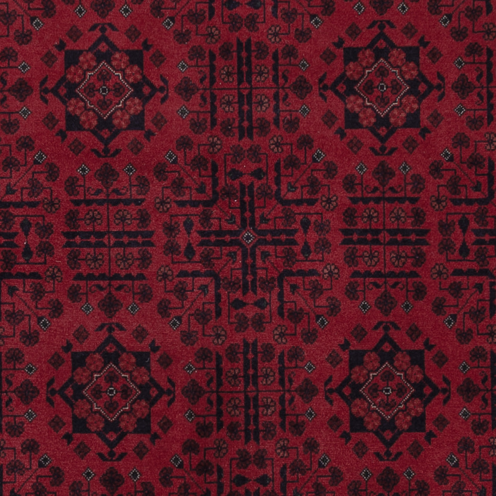 Afghan Teppich - Royal - 294 x 206 cm - dunkelrot