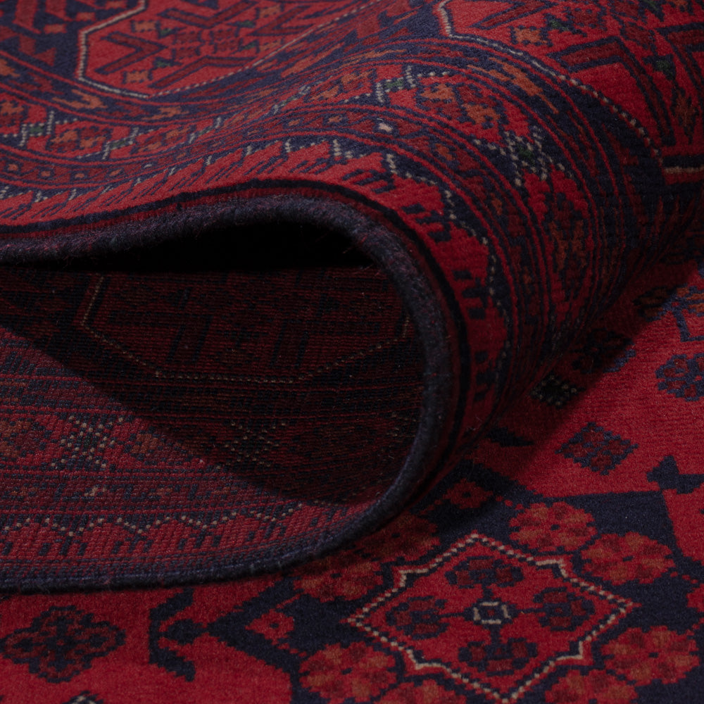 Afghan Teppich - Royal - 293 x 202 cm - dunkelrot