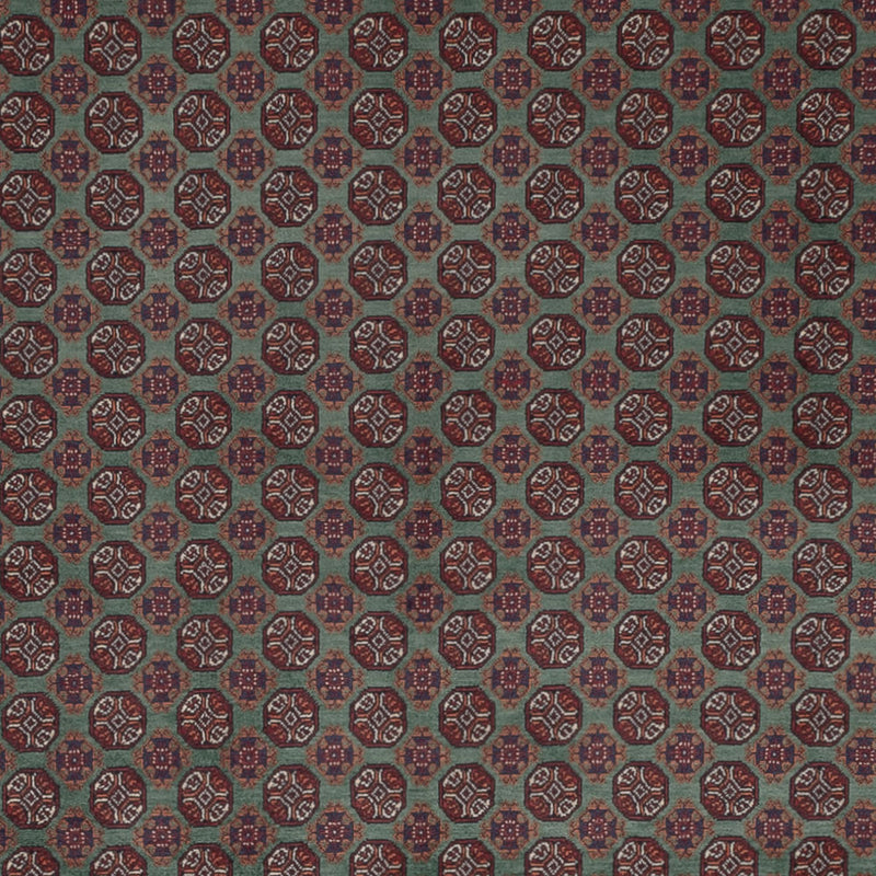 Afghan Teppich - Royal - 291 x 201 cm - dunkelgrün