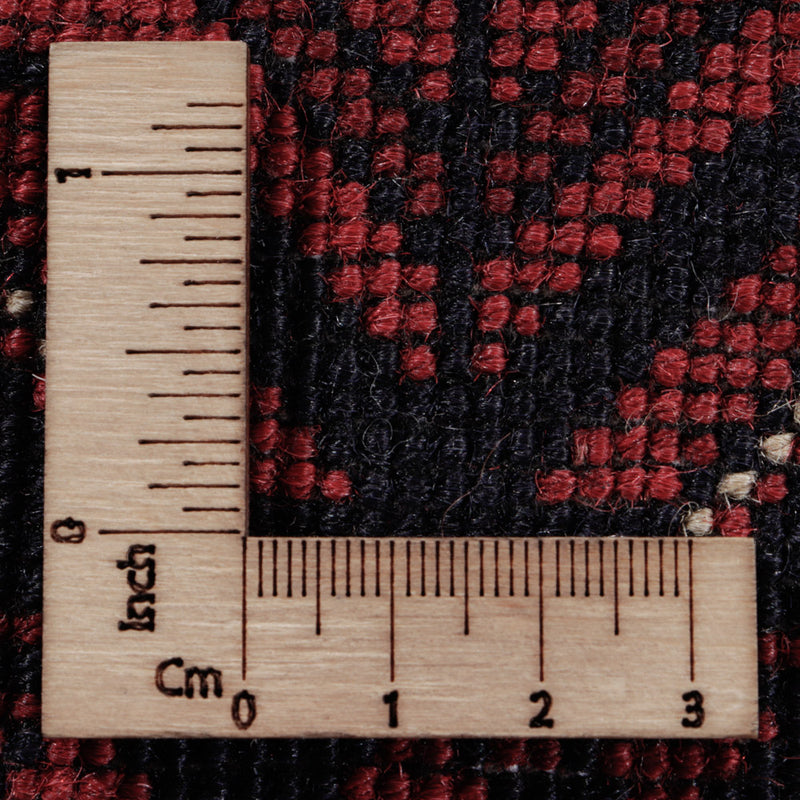 Afghan Teppich - Kunduz - 292 x 200 cm - dunkelrot