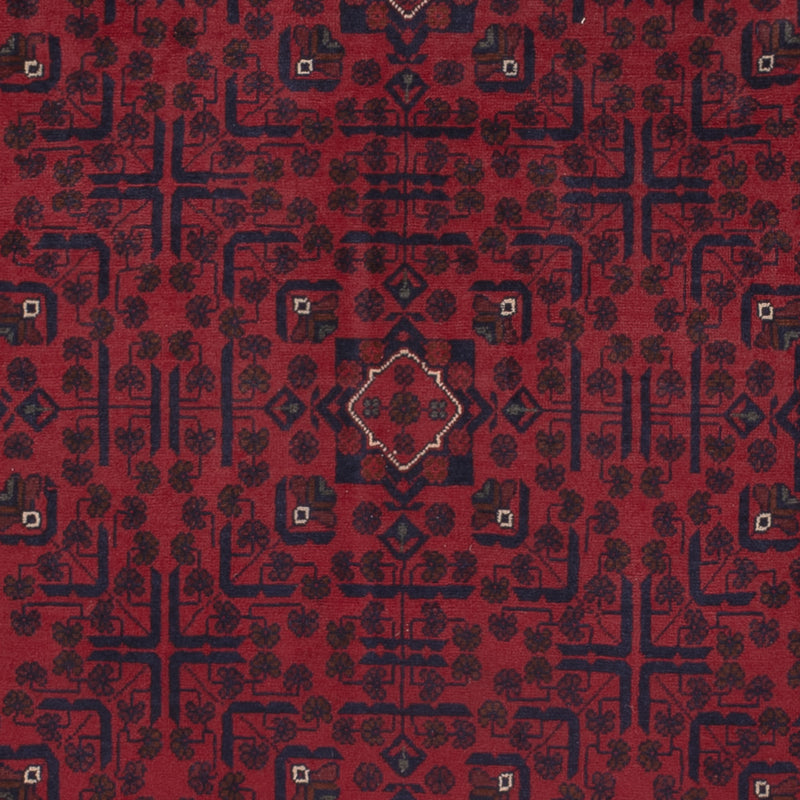 Afghan Teppich - Kunduz - 288 x 204 cm - dunkelrot