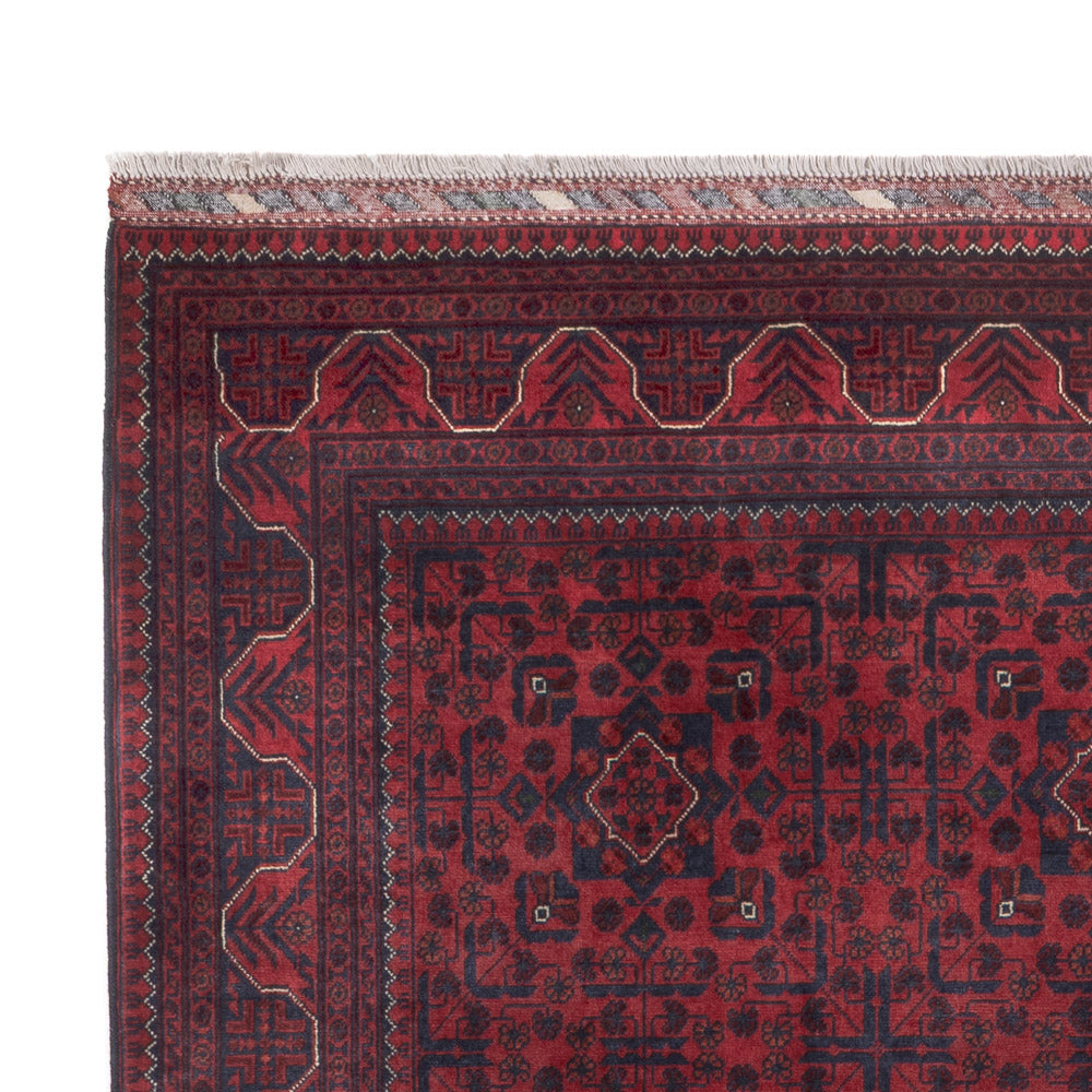 Afghaans tapijt - Kunduz - 307 x 197 cm - donkerrood