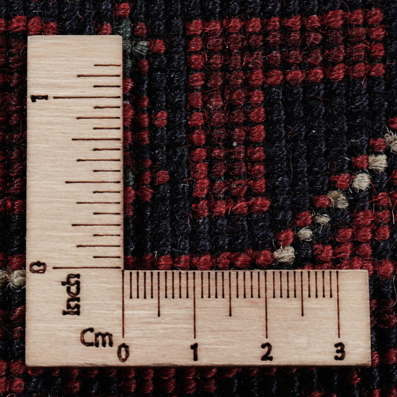 Afghan Teppich - Kunduz - 290 x 199 cm - dunkelrot