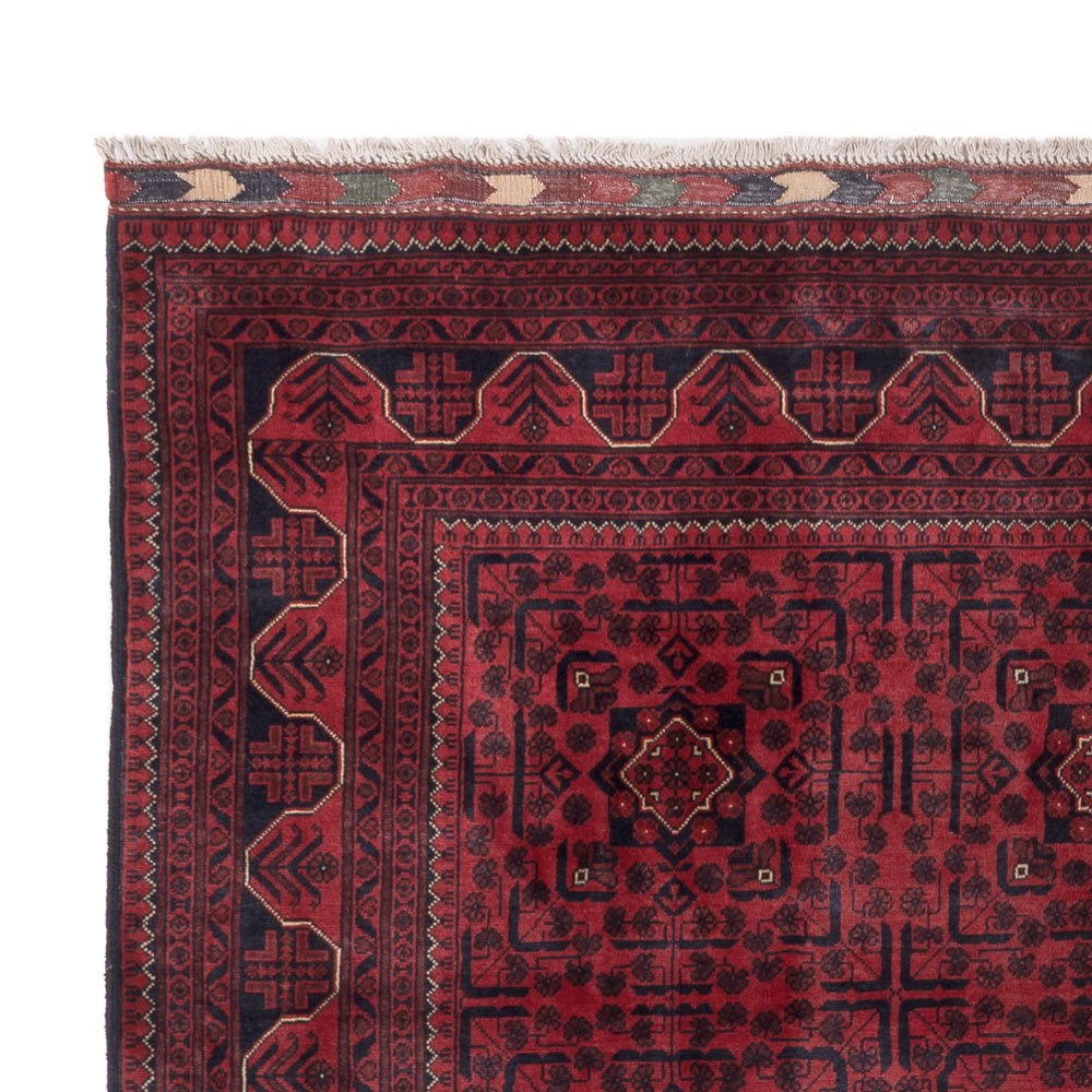 Afghaans tapijt - Kunduz - 285 x 197 cm - donkerrood