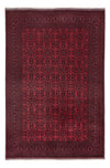 Afghaans tapijt 197x290cm - Oosters Tapijt - Rechthoekig / Donkerrood / 197 x 290 cm Rechthoekig
