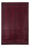 Afghaans tapijt 195x298cm - Oosters Tapijt - Rechthoekig / Donkerrood / 195 x 298 cm Rechthoekig