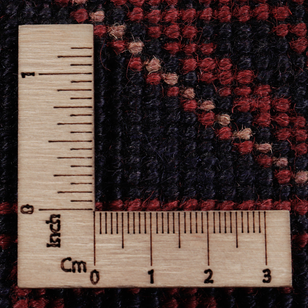 Afghan Teppich - Kunduz - 288 x 198 cm - dunkelrot