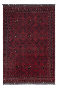 Afghan Teppich - Kunduz - 298 x 202 cm - dunkelrot