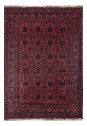 Afghan Teppich - Royal - 294 x 209 cm - dunkelrot