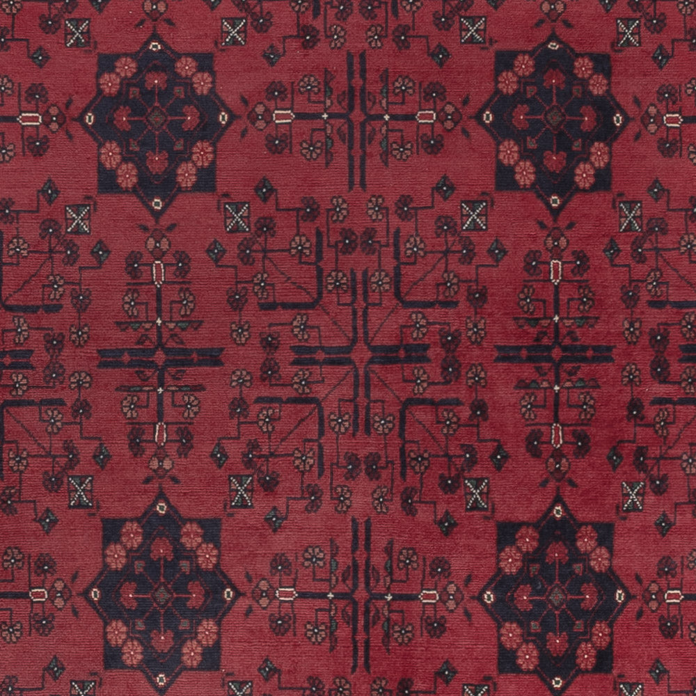 Afghan Teppich - Royal - 302 x 193 cm - dunkelrot
