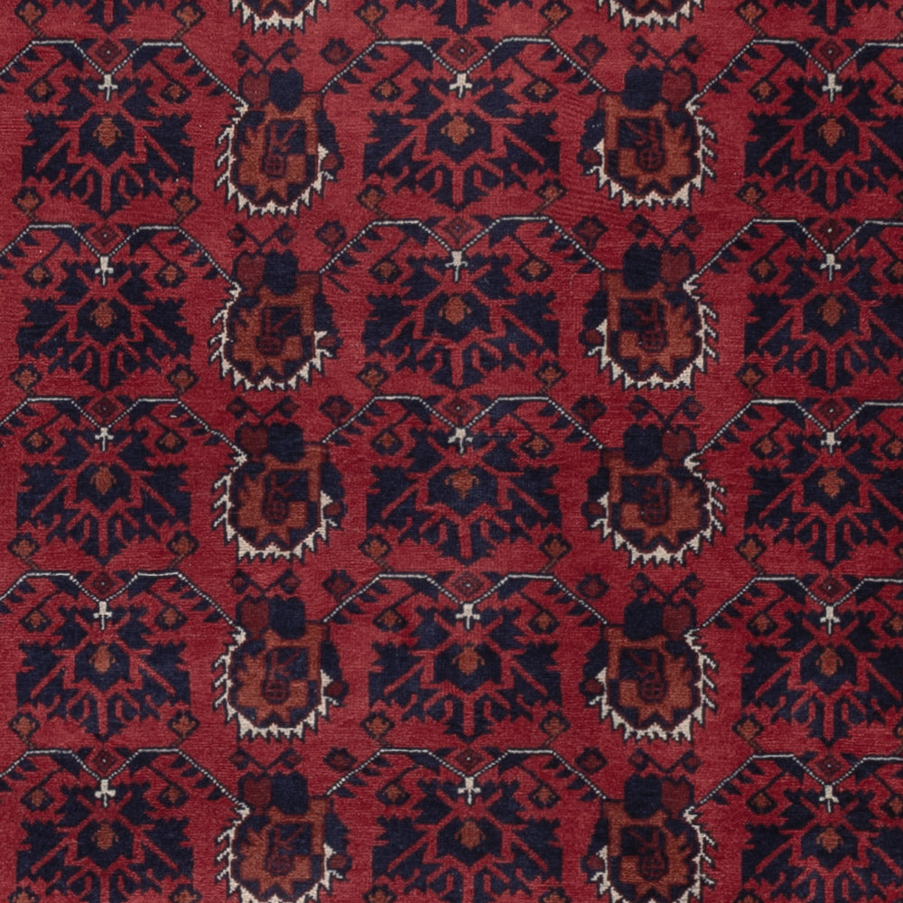 Afghan Teppich - Royal - 288 x 200 cm - dunkelrot