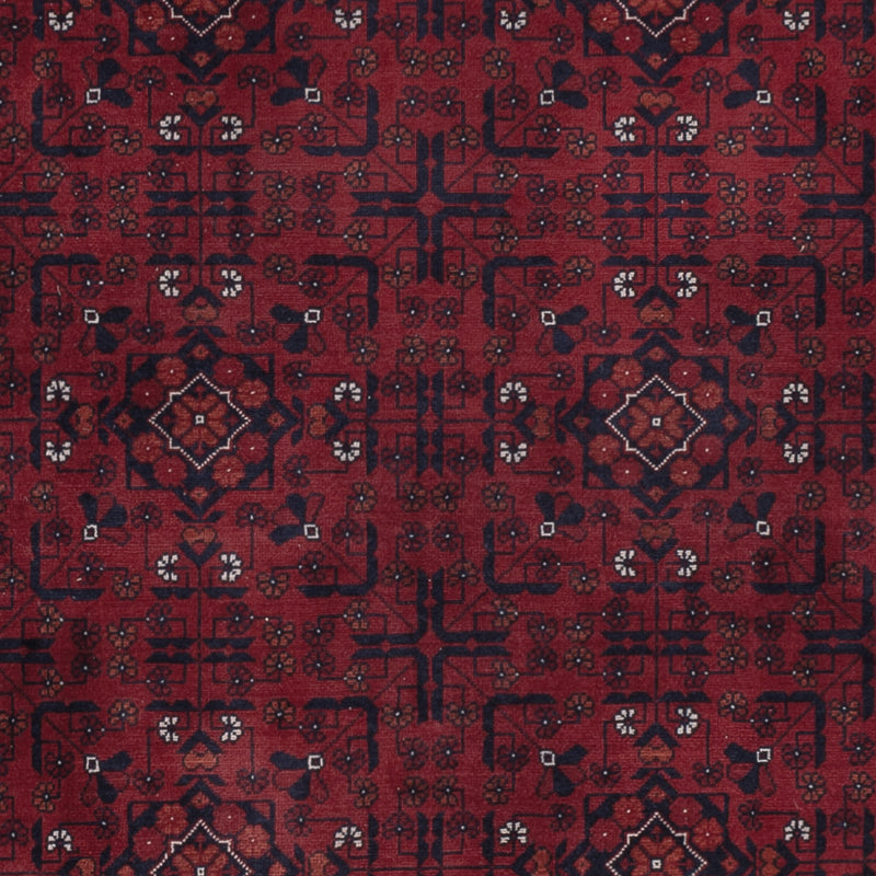 Afghan Teppich - Royal - 298 x 199 cm - dunkelrot