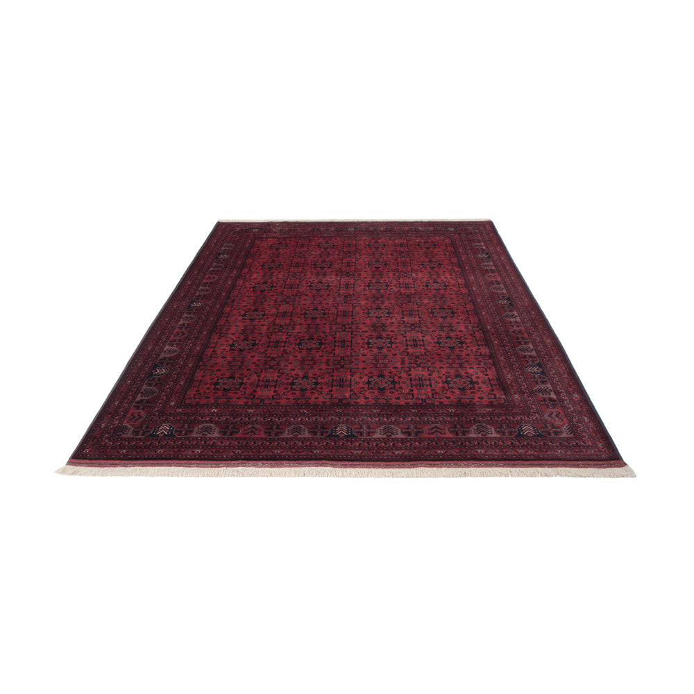 Afghan Teppich - Royal - 292 x 199 cm - dunkelrot