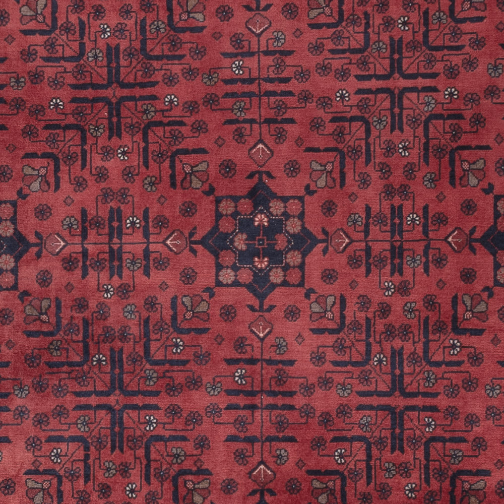Afghan Teppich - Royal - 299 x 198 cm - dunkelrot