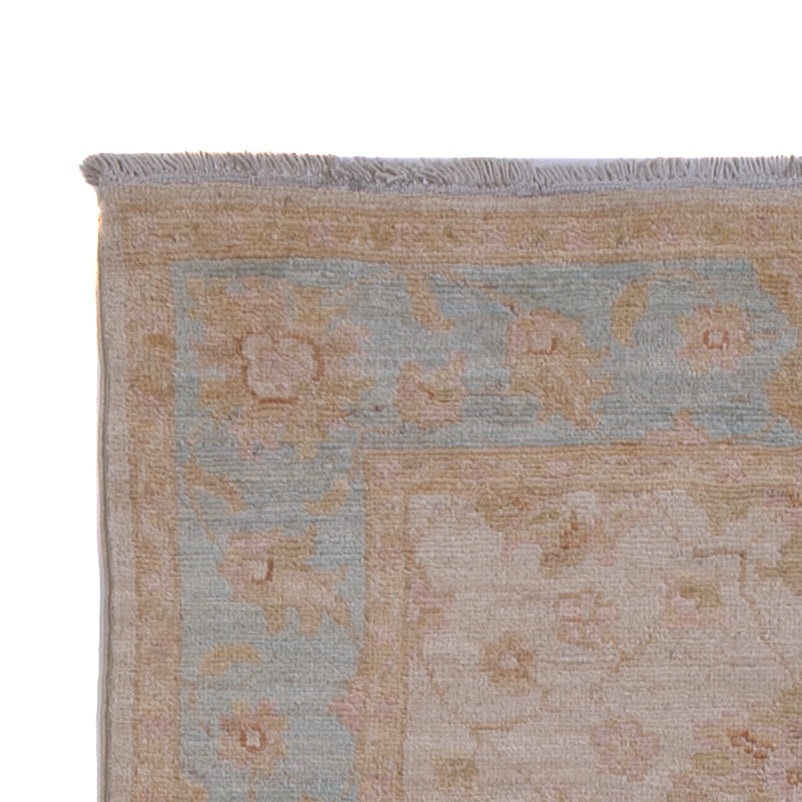 Loper Ziegler tapijt - 299 x 82 cm - beige