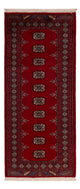 Loper Pakistaans tapijt - 195 x 83 cm - rood