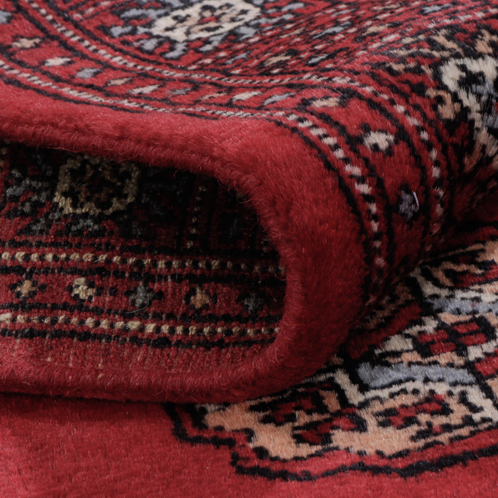 Loper Pakistaans tapijt - 197 x 78 cm - rood