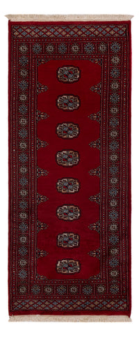 Loper Pakistaans tapijt - 186 x 75 cm - rood