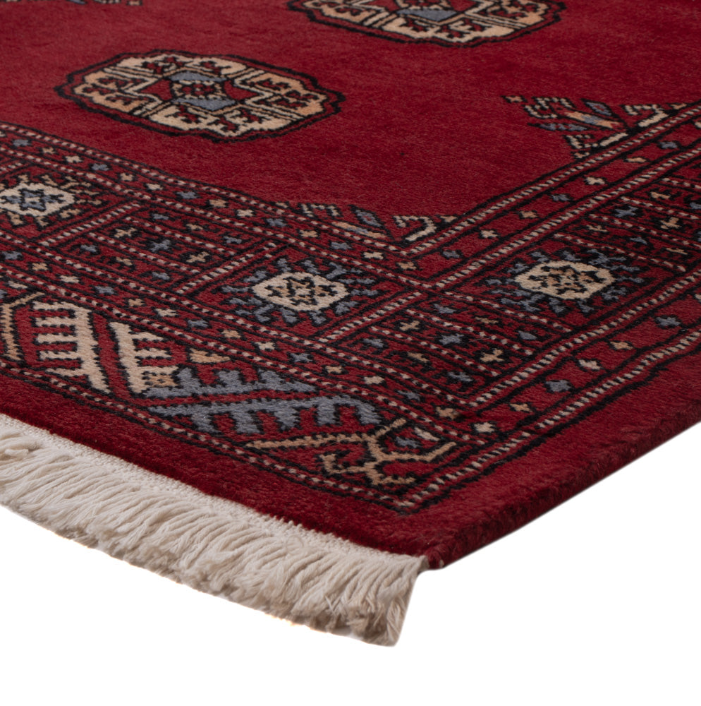 Loper Pakistaans tapijt - 203 x 78 cm - rood