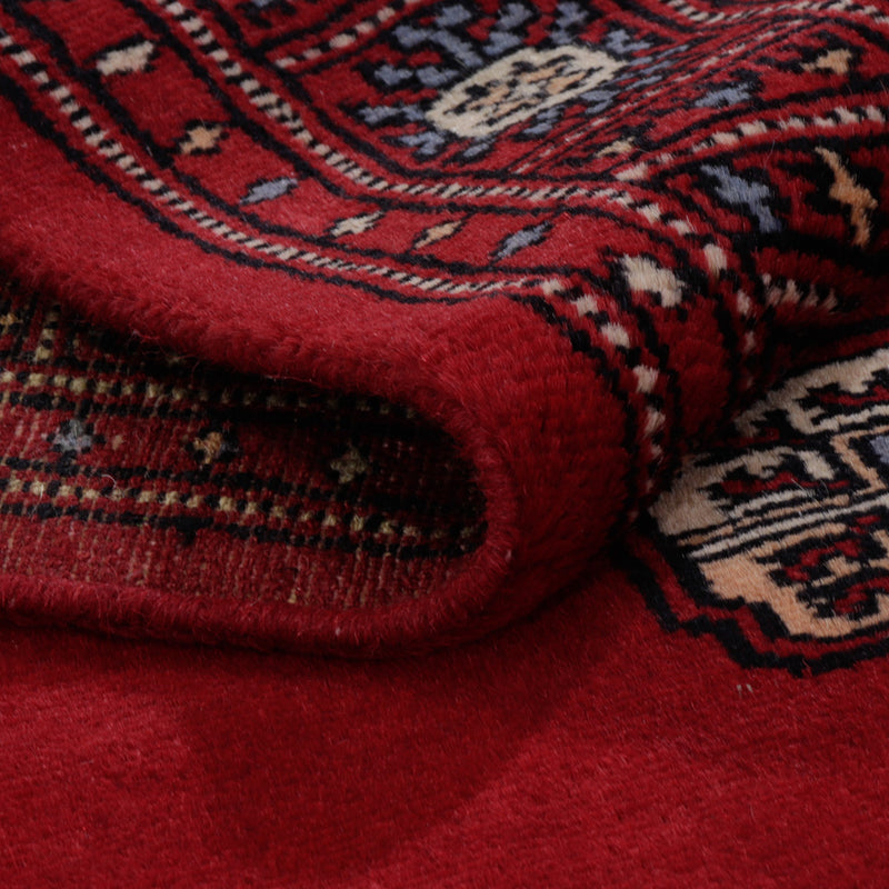 Loper Pakistaans tapijt - 203 x 78 cm - rood