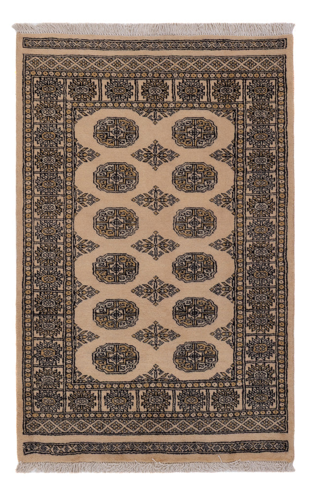 Pakistan Teppich - 144 x 93 cm - beige