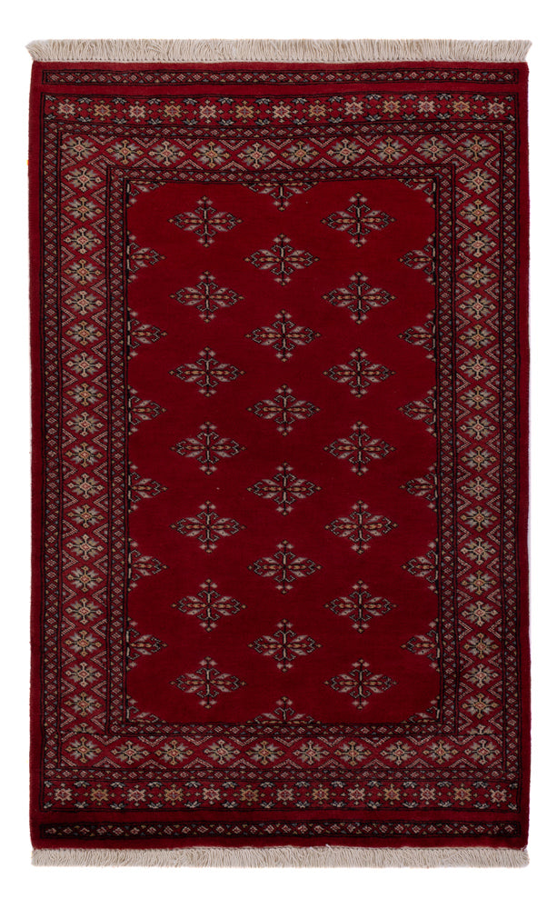 Pakistaans tapijt - 152 x 95 cm - rood