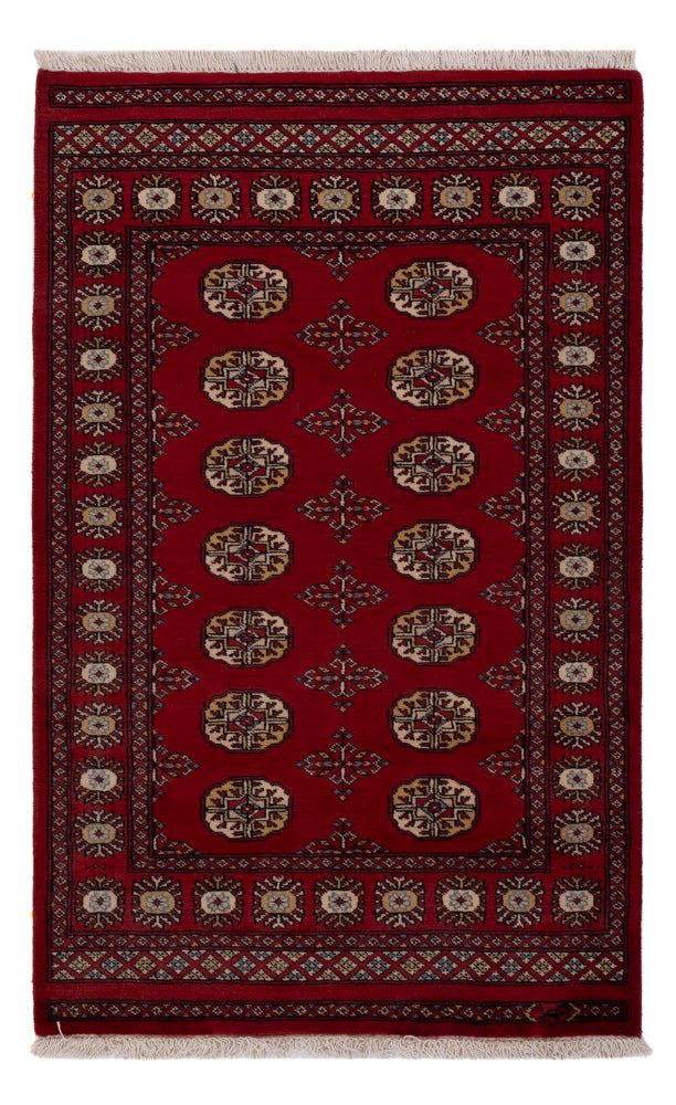 Pakistaans tapijt - 155 x 97 cm - rood