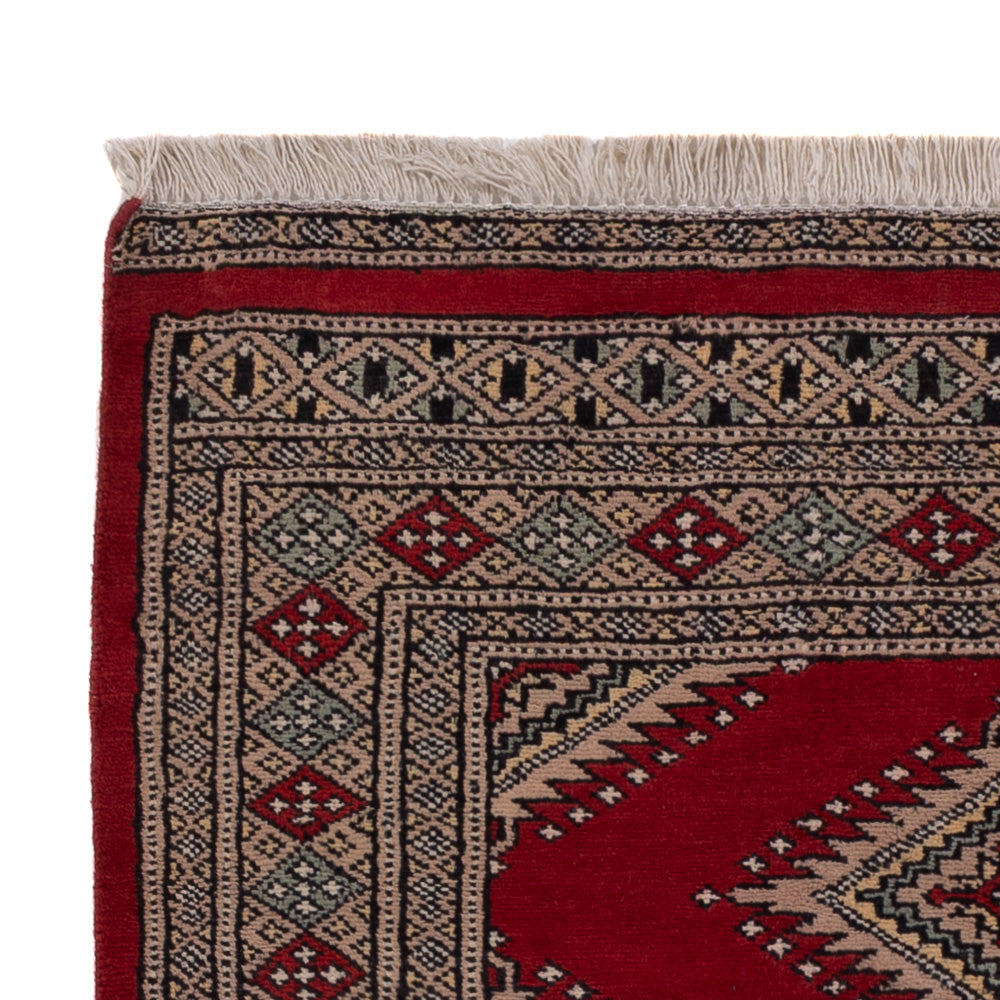 Pakistaans tapijt - 152 x 94 cm - rood