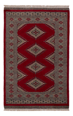 Pakistaans tapijt - 148 x 93 cm - rood