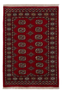Pakistaans tapijt - 141 x 95 cm - rood