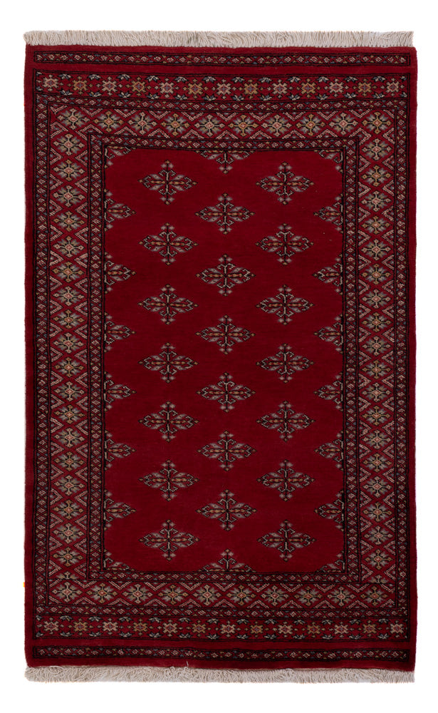 Pakistaans tapijt - 151 x 95 cm - rood