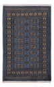 Pakistaans tapijt - 151 x 94 cm - blauw