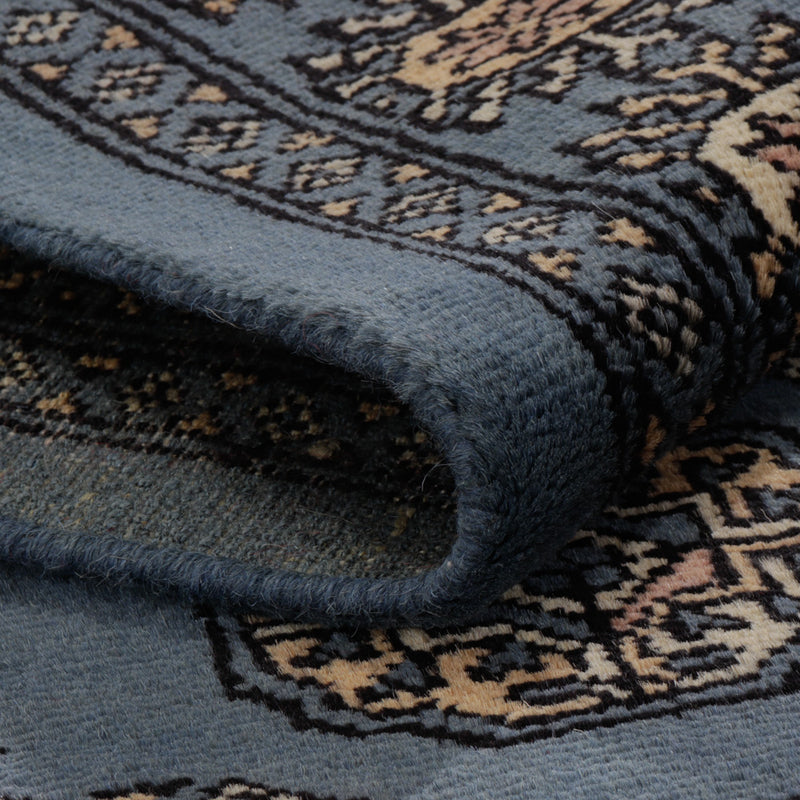 Pakistaans tapijt - 151 x 94 cm - blauw