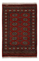 Pakistaans tapijt - 140 x 94 cm - rood