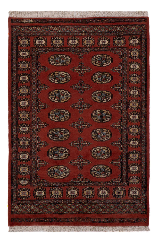 Pakistaans tapijt - 140 x 94 cm - rood