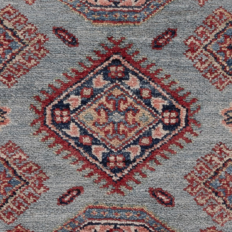 Ziegler Tapijt - Kazak - 126 x 77 cm - lichtblauw