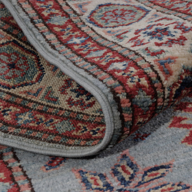 Ziegler Tapijt - Kazak - 126 x 77 cm - lichtblauw