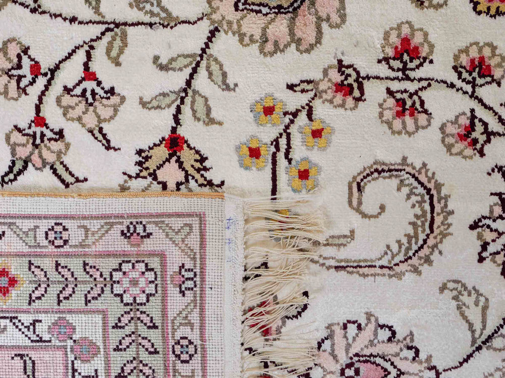 Seidenteppich - China Seide - 362 x 272 cm - beige