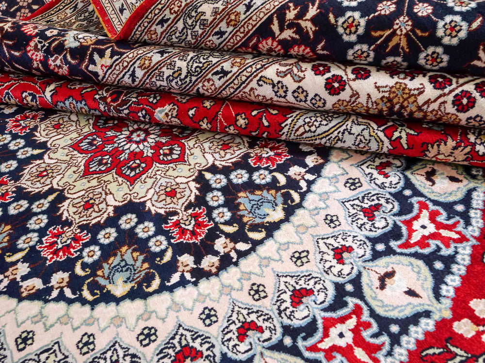 Zijden tapijt - China zijde - 370 x 272 cm - rood